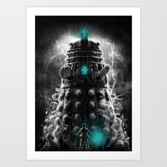 Shadow Of The Dalek Art Print