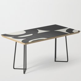 Black and grey abstract Coffee Table