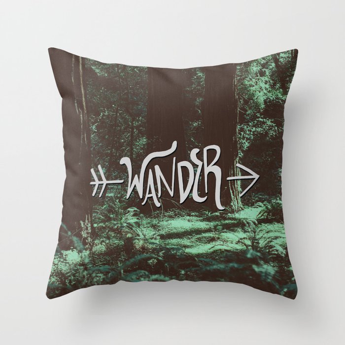 Wander Throw Pillow