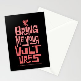 Bring Me Your Vultures (vertical) Stationery Cards