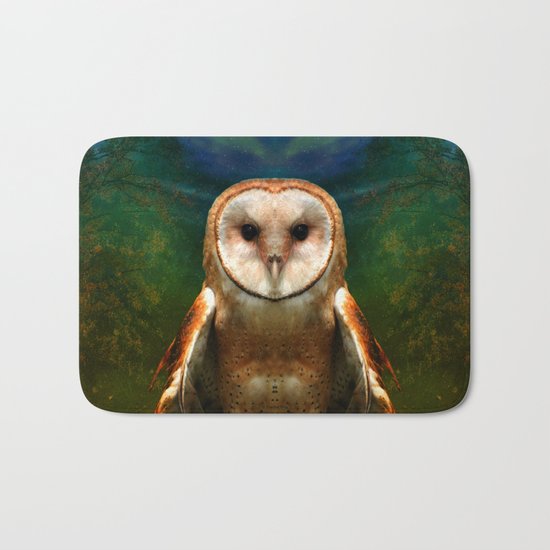 Her memory enshrouds my heart Bath Mat