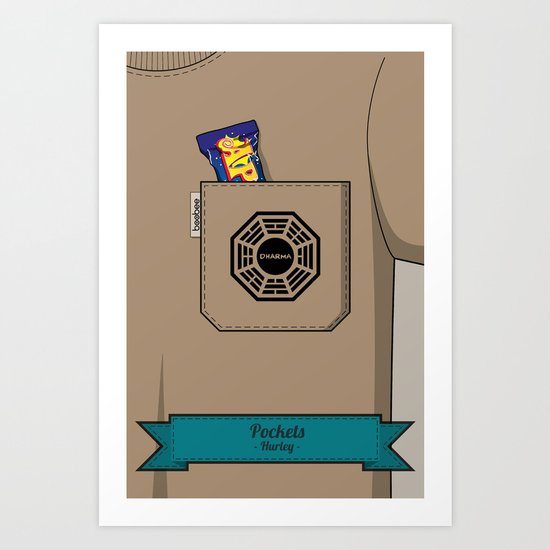 Pockets - Hurley - Art Print