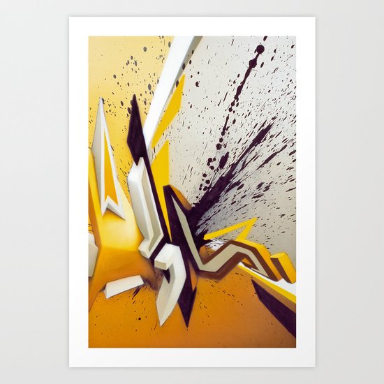 Suchende Geborgenheit Art Print