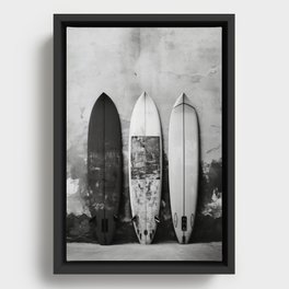 Surf Me Babe Framed Canvas