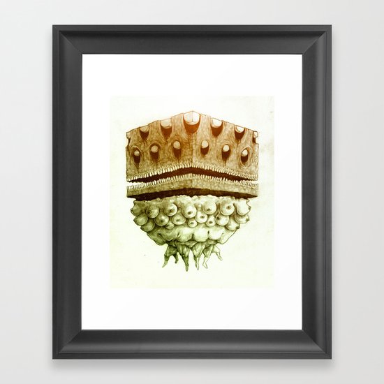 Cube of Boobs Framed Art Print