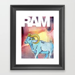 RAM Framed Art Print
