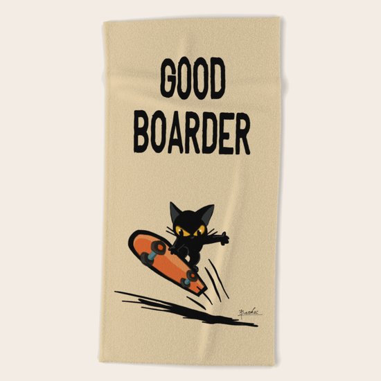 Boarder Beach Towel
