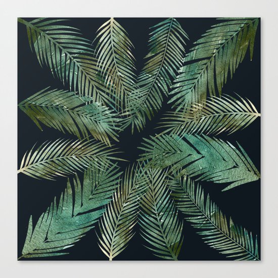 Tropica Central as night Canvas Print