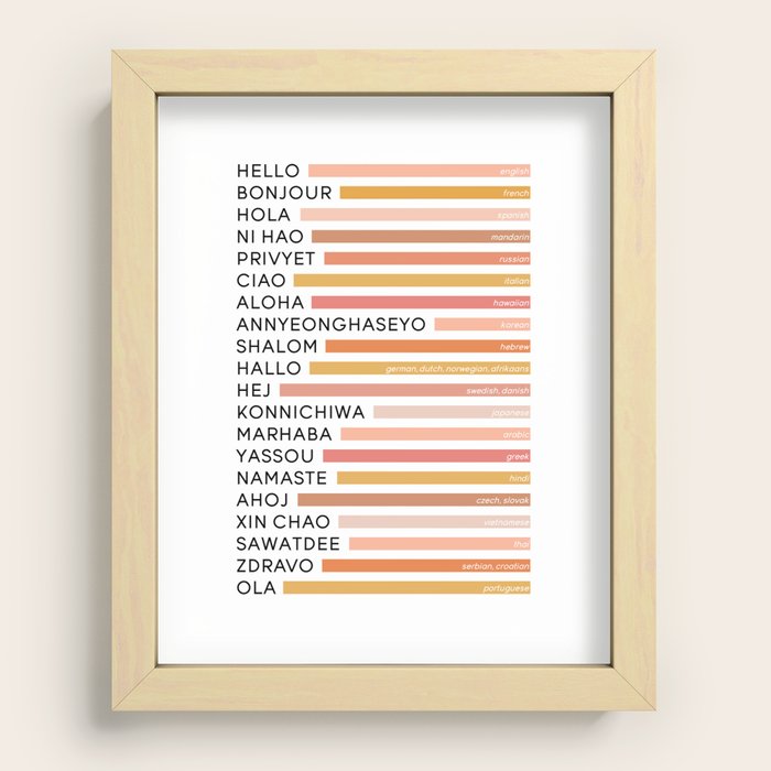 Recessed Framed Print