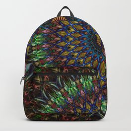 Rainbow mandala Backpack