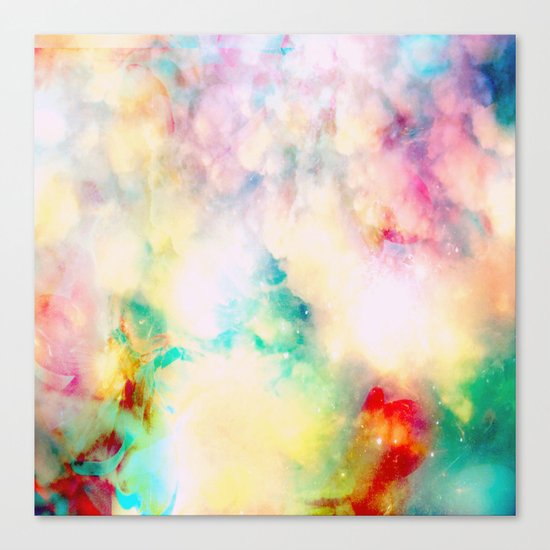 Fume Color Splash 03 Canvas Print
