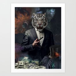 El Tigre Art Print