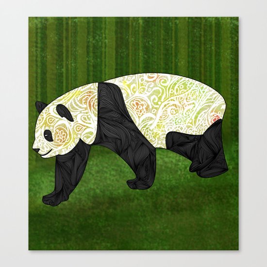 Panda Canvas Print