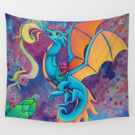 Dragon Rider Wall Tapestry