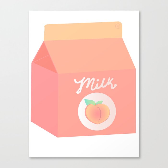 Everything is Just Peachy Canvas Print