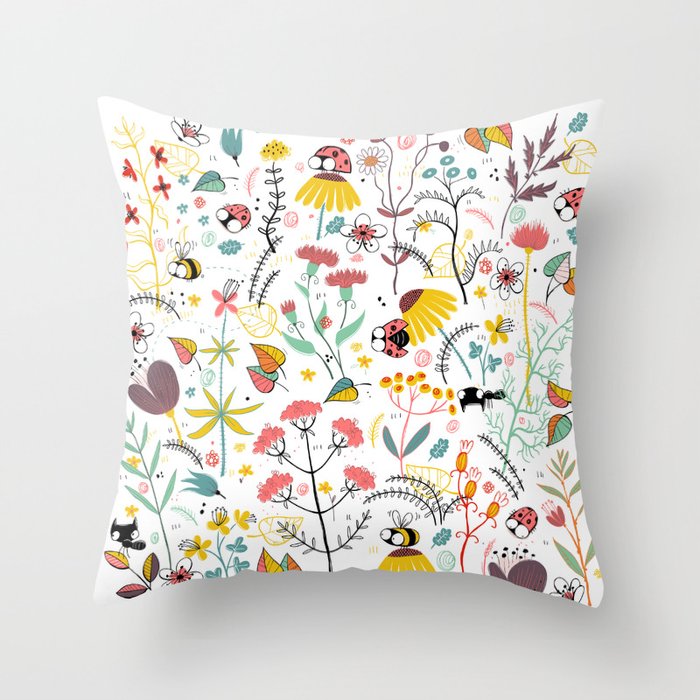 Spring couch store pillows