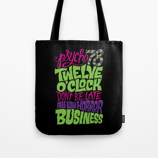 Horror Business Tote Bag