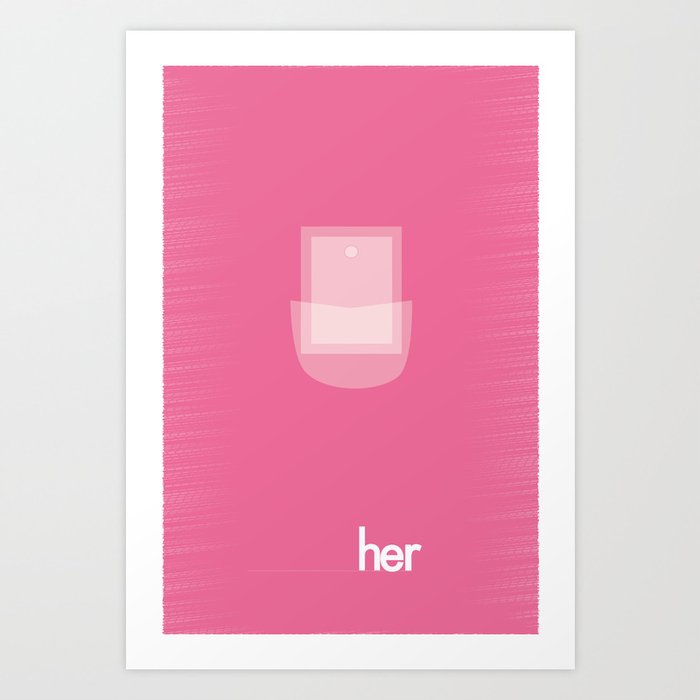 her poster minimalist