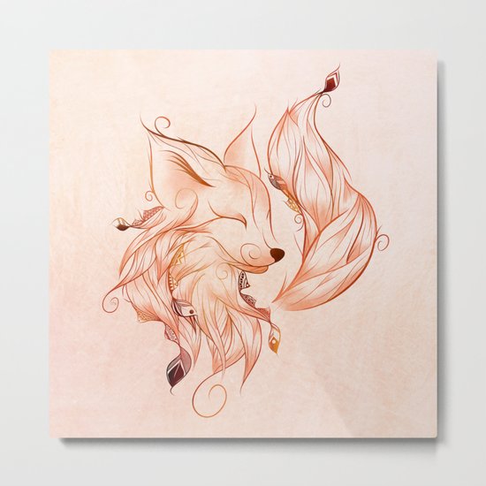 Fox Metal Print