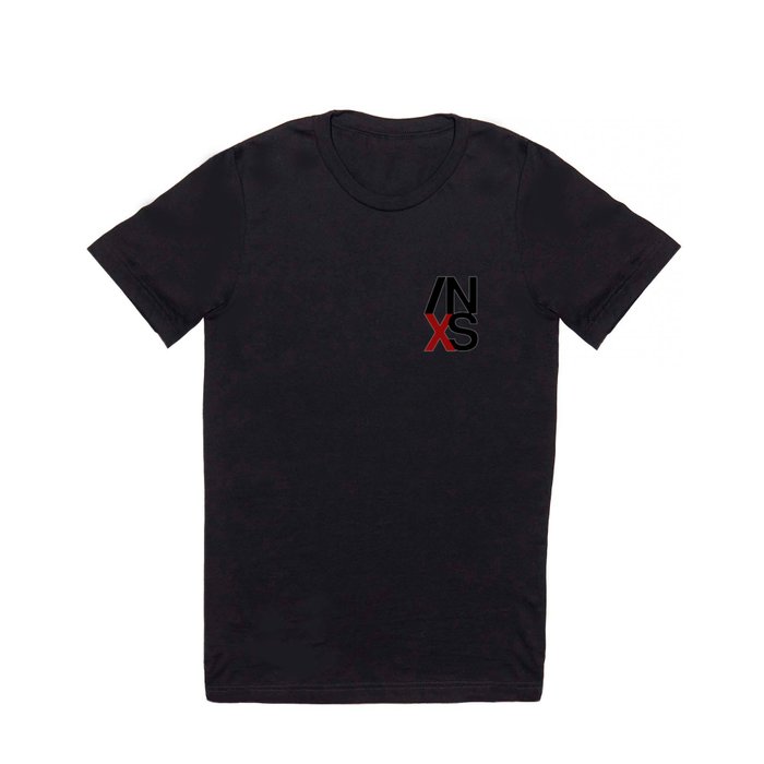 INXS 2 Black T Shirt TheNameless | Society6
