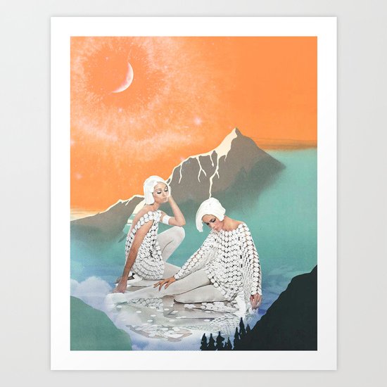 The Reflection Pool Art Print