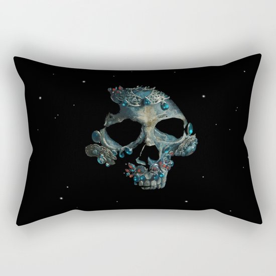 Holy Starman Skull Rectangular Pillow