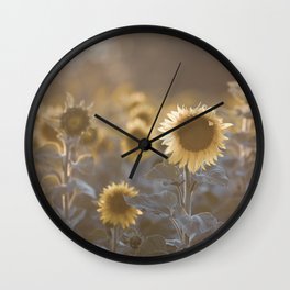 Sunflowers #1 Wall Clock