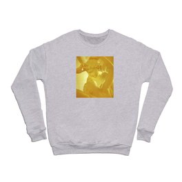 Cupid and Psyche, a sculpture of two romantic lovers embracing and anticipating their first kiss Crewneck Sweatshirt