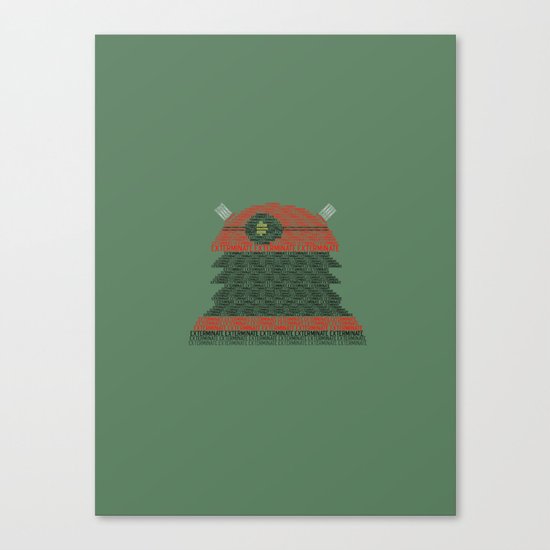 Exterminate (Doctor Who) Canvas Print