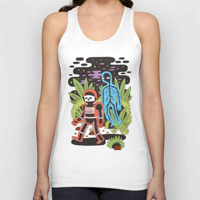 Ghost Space Tank Top