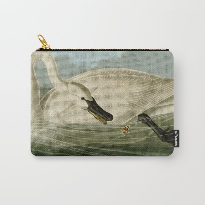 Trumpeter swan John James Audubon Carry-All Pouch
