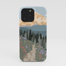 Mount Rainier National Park iPhone Case