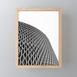 Geometric Building Facade Framed Mini Art Print