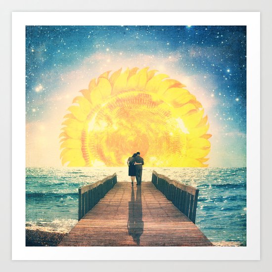 A Beautiful Sunrise Art Print