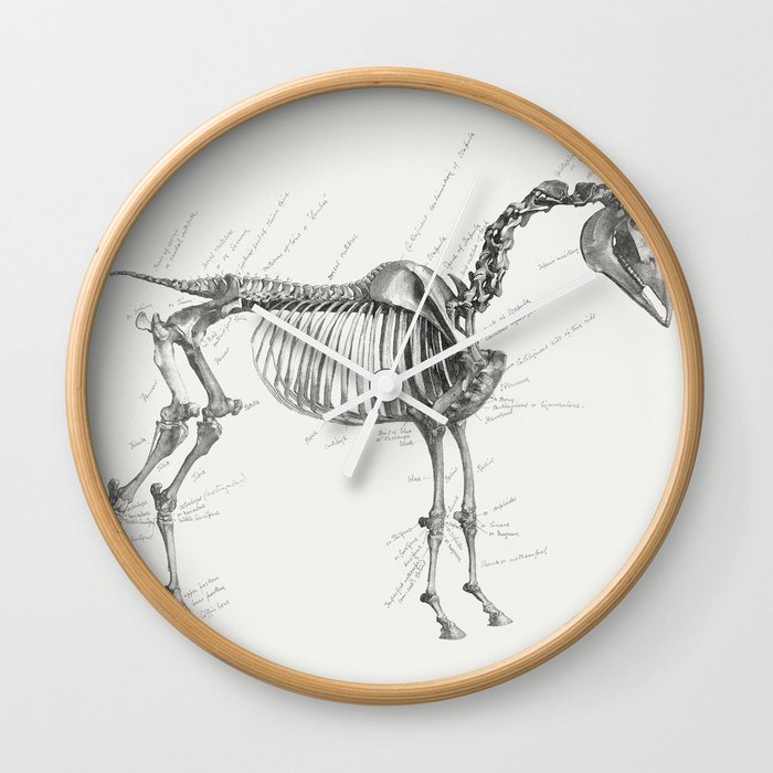 The Anatomy of the Horse Wall Clock