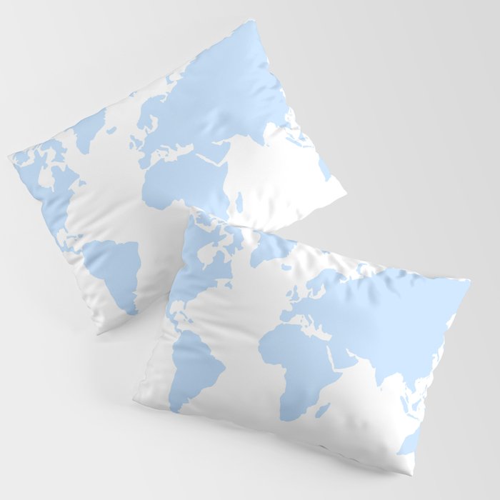 world map Pillow Sham