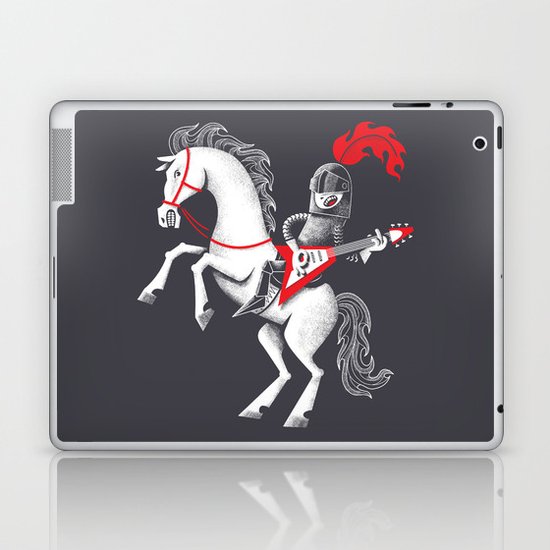 Music is mightier than the sword Laptop & iPad Skin