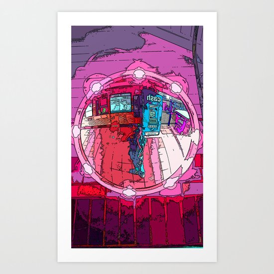 Who's Watching Whom? Art Print