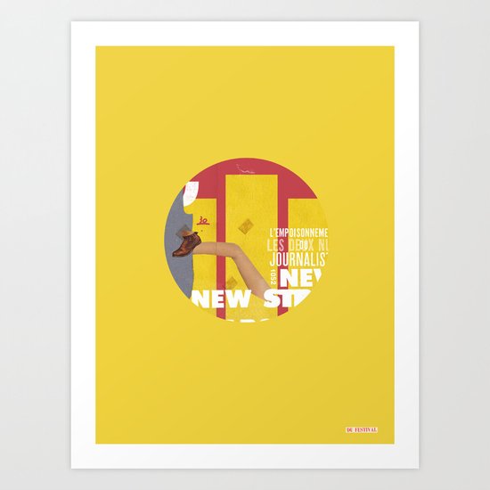 Strippers, Shirts & Shoes Art Print