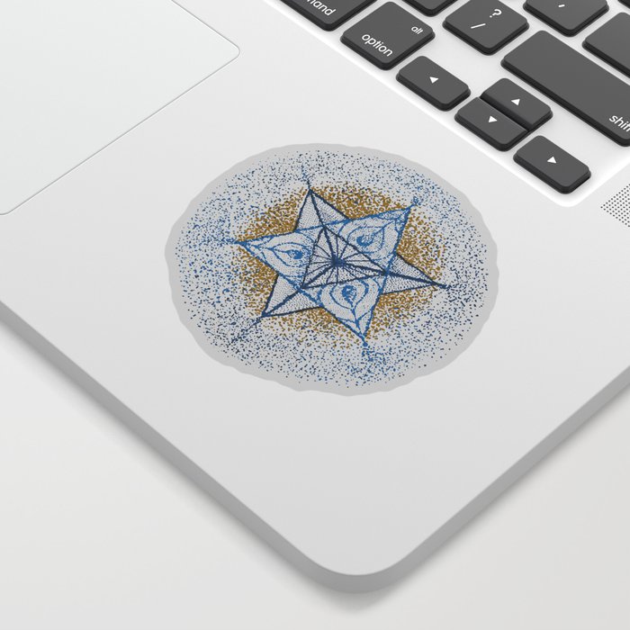 Dotrahedron Sticker