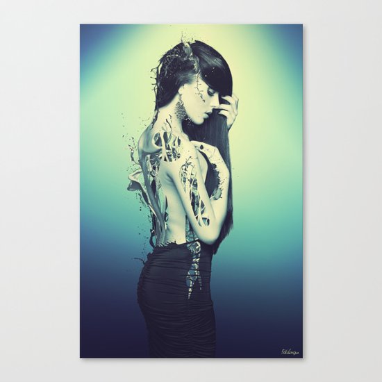 Fractured 02 Canvas Print