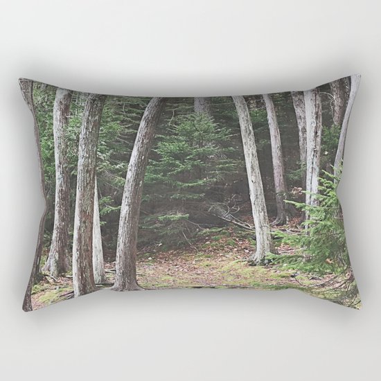 Maine Woods Rectangular Pillow
