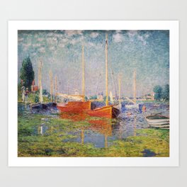 Claude Monet - Argenteuil Art Print