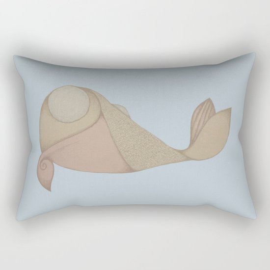 Pyramid Fish Rectangular Pillow