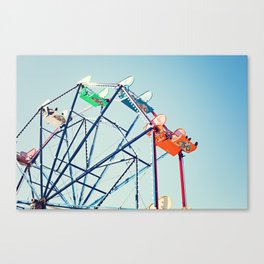 Ferris wheel, nursery, kids room Canvas Print