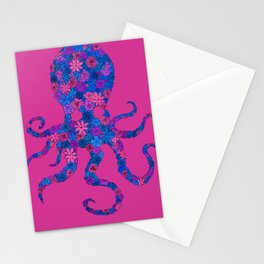 Octo Bloom Stationery Cards