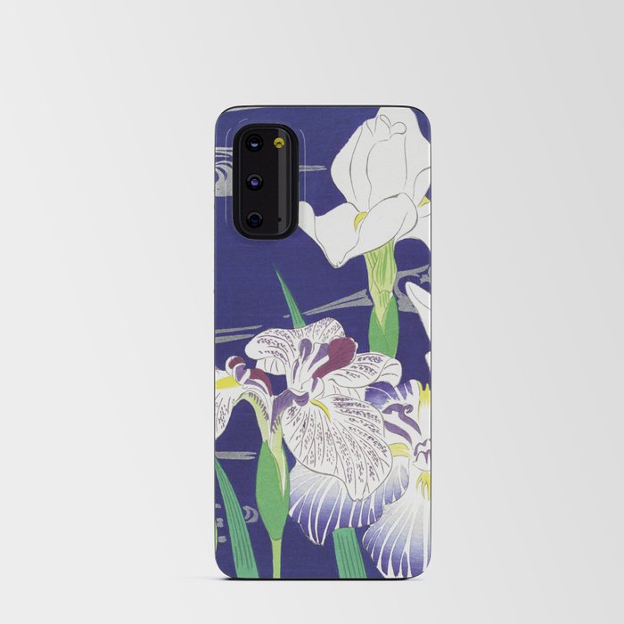 Irises (1890–1900) by Kogyo Tsukioka Android Card Case