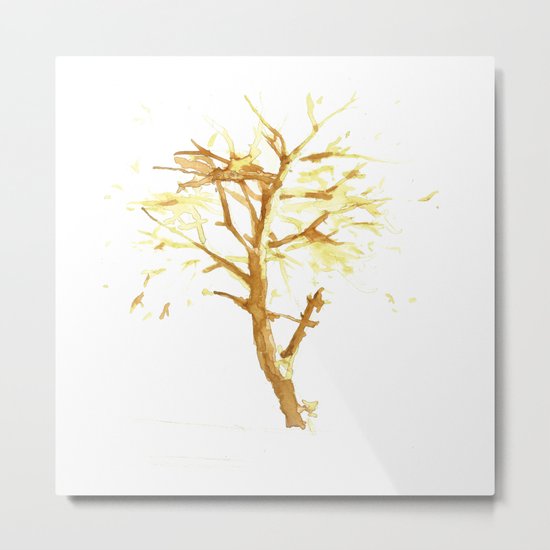 Colors of Tree Metal Print