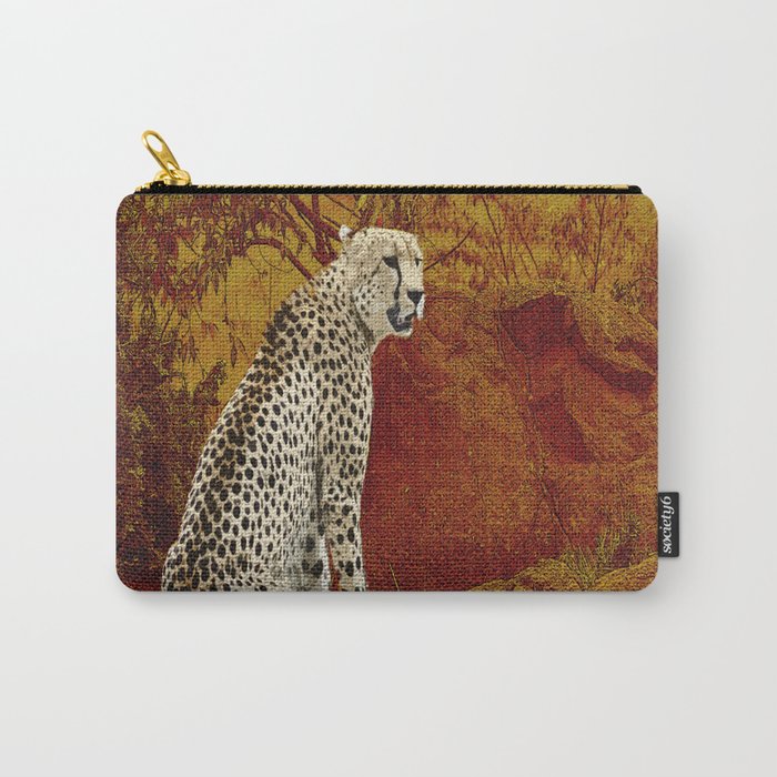 Leopard Carry-All Pouch