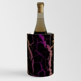 Cracked Space Lava - Lime/Purple Wine Chiller